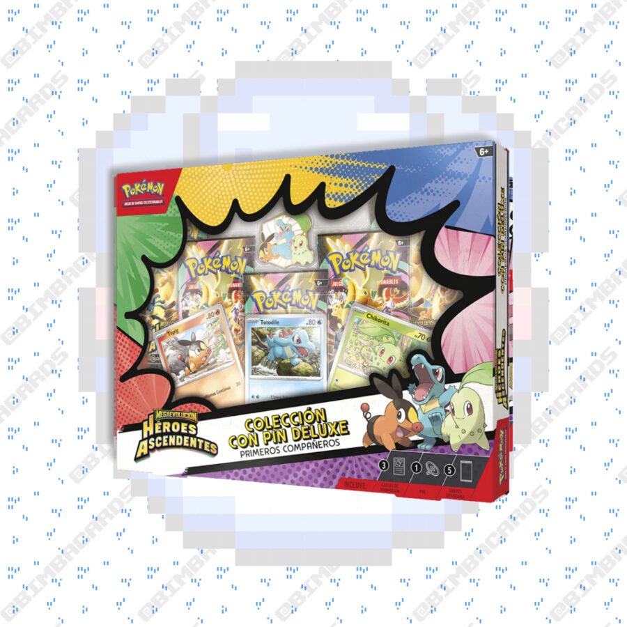 Caja con Pin Deluxe Héroes Ascendentes