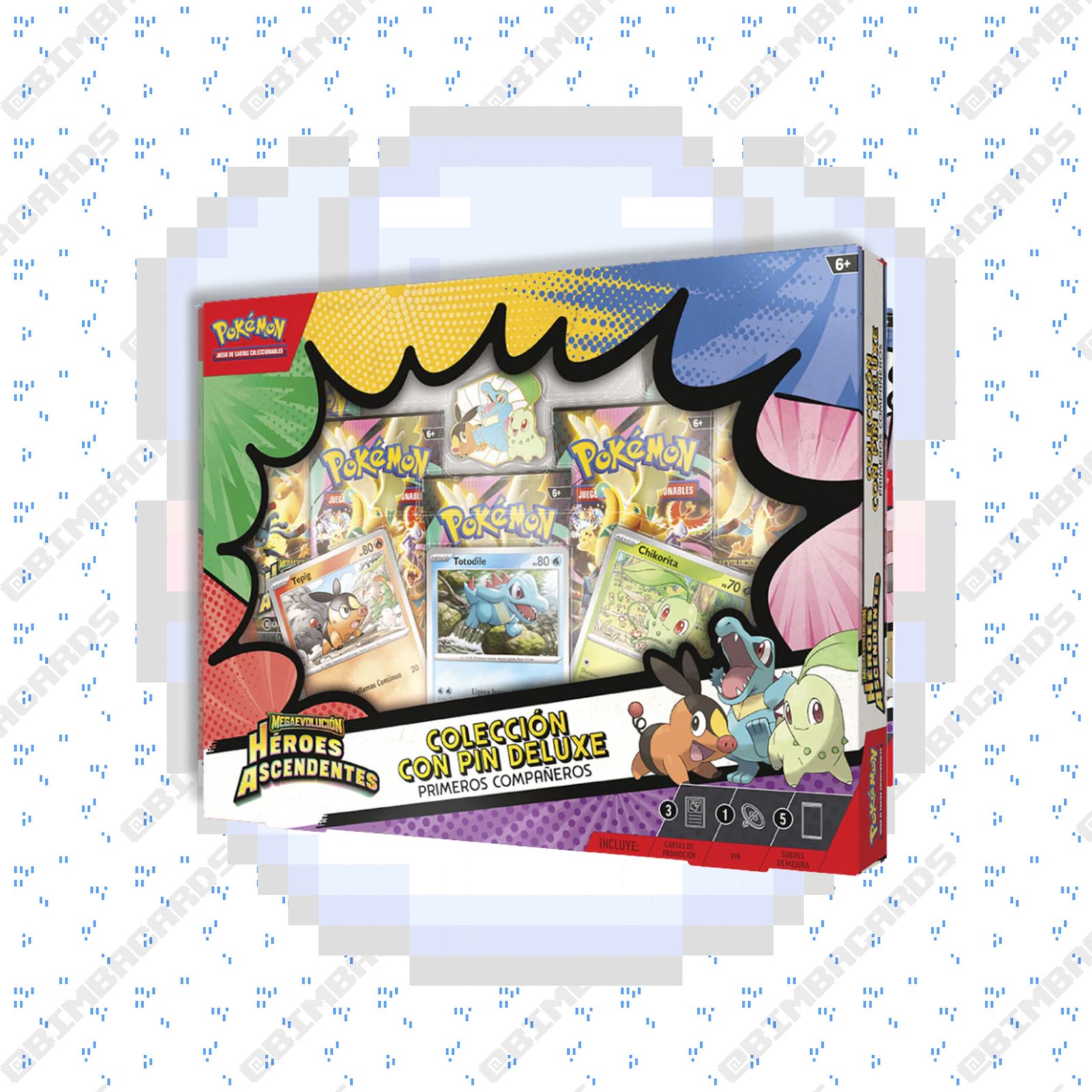 Caja con Pin Deluxe Héroes Ascendentes