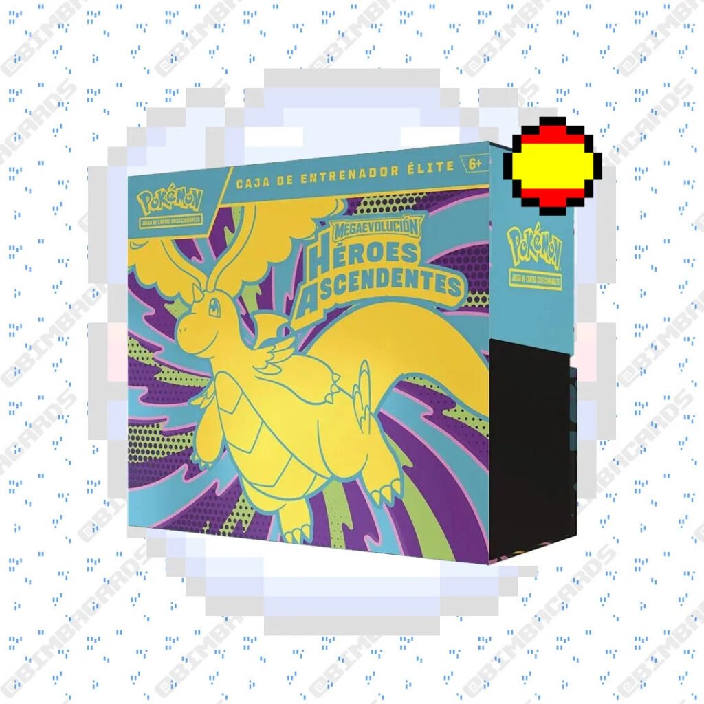 Caja de entrenador elite de Pokemón en español
