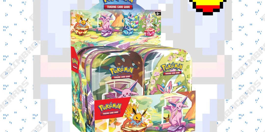 caja de cartas pokemón
